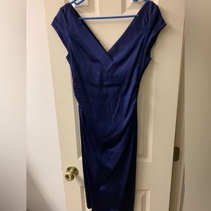 Maggy London Bodycon V-neck dress, Size 10